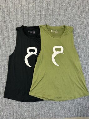 Zyia Active Kettle Moon muscle tanks